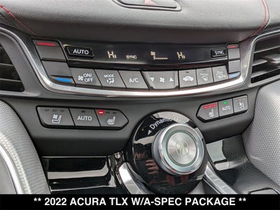 2022 Acura TLX A-Spec Package SH-AWD