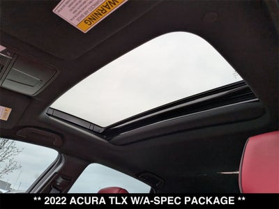 2022 Acura TLX A-Spec Package SH-AWD