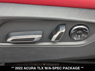 2022 Acura TLX A-Spec Package SH-AWD