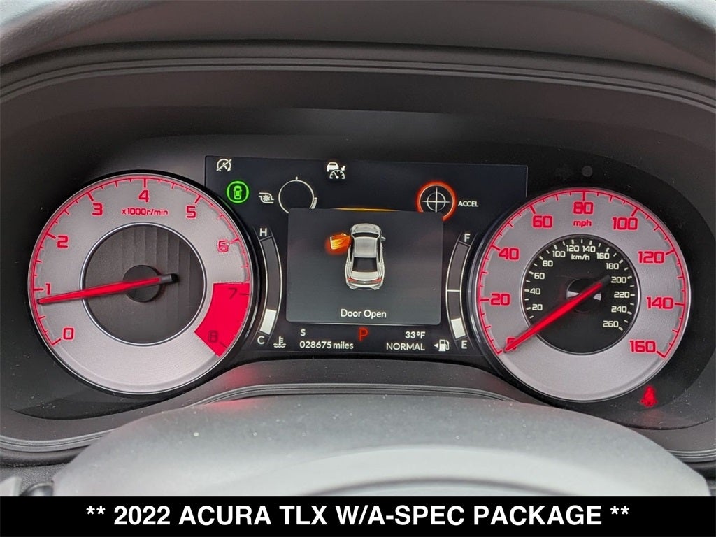 2022 Acura TLX A-Spec Package SH-AWD