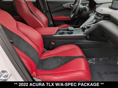 2022 Acura TLX A-Spec Package SH-AWD