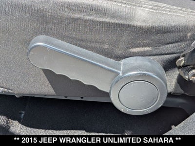 2015 Jeep Wrangler Unlimited Sahara