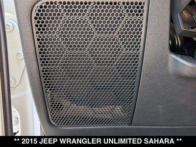 2015 Jeep Wrangler Unlimited Sahara