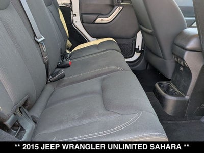 2015 Jeep Wrangler Unlimited Sahara