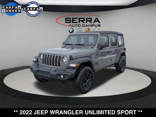 2022 Jeep Wrangler Unlimited Sport