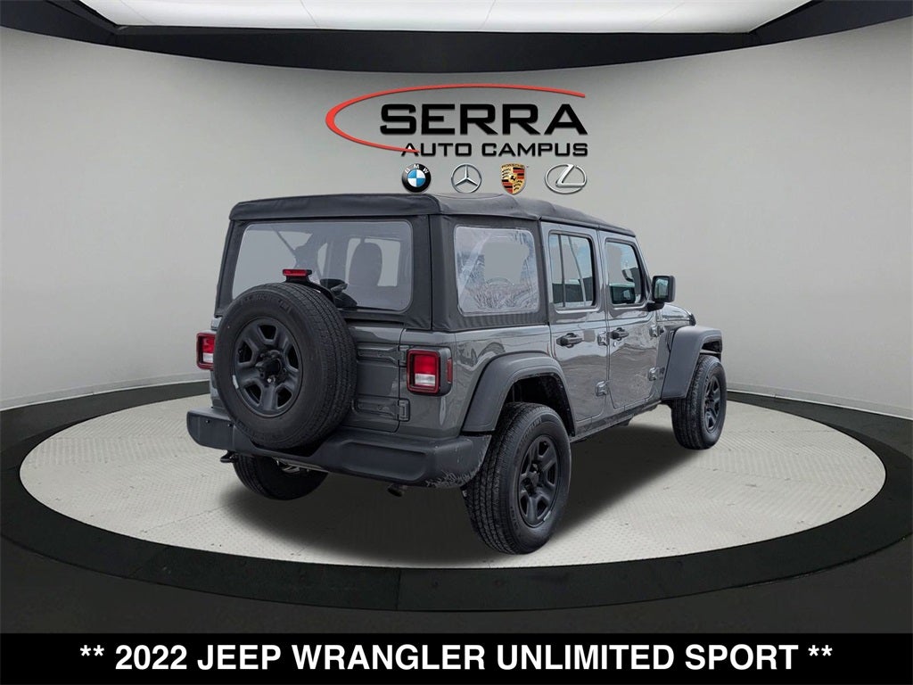 2022 Jeep Wrangler Unlimited Sport