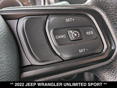 2022 Jeep Wrangler Unlimited Sport