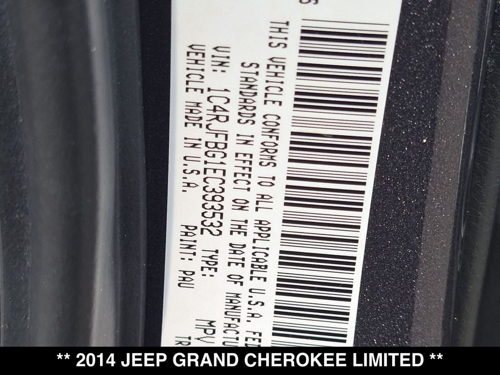 2014 Jeep Grand Cherokee Limited