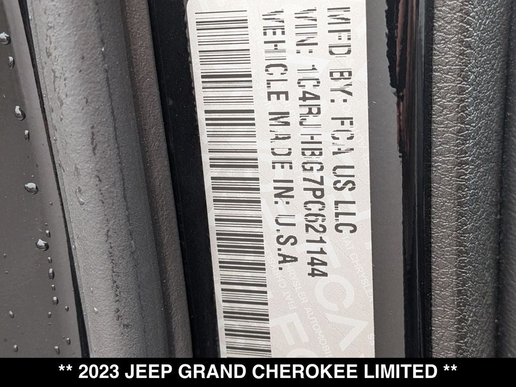 2023 Jeep Grand Cherokee Limited