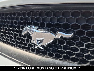 2016 Ford Mustang GT Premium