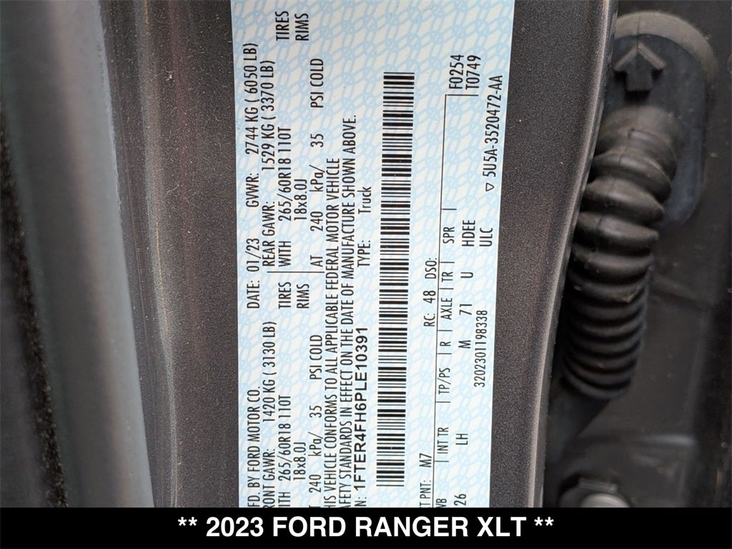 2023 Ford Ranger XLT