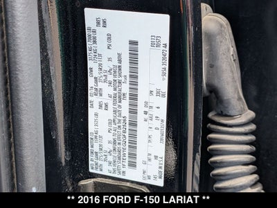 2016 Ford F-150 Lariat
