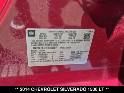 2014 Chevrolet Silverado 1500 LT LT1