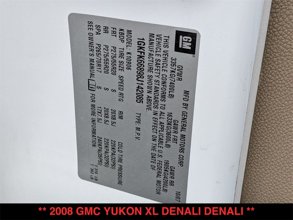 2008 GMC Yukon XL Denali