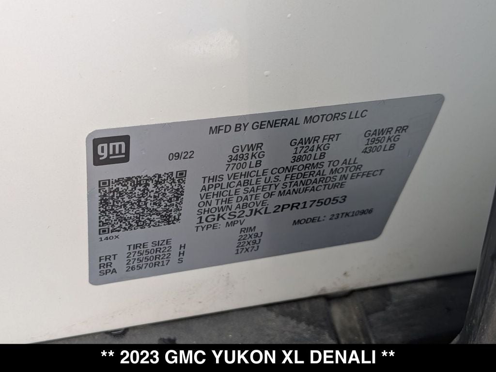 2023 GMC Yukon XL Denali