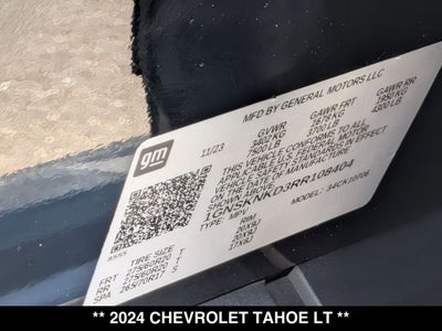 2024 Chevrolet Tahoe LT Middle Bucket Seats