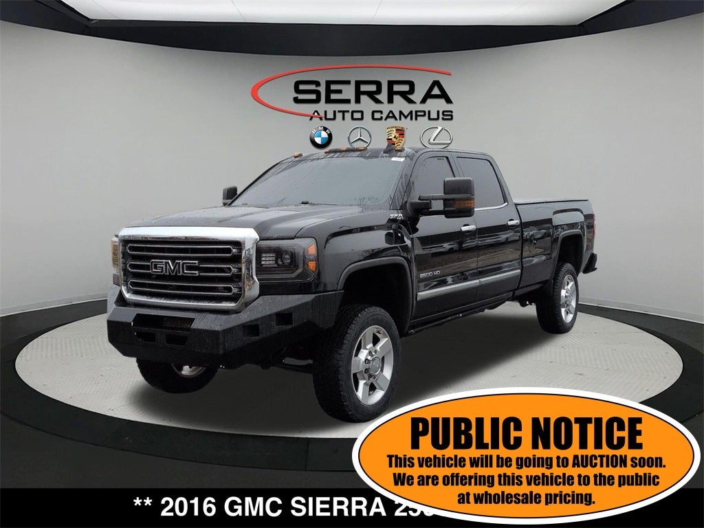 2016 GMC Sierra 2500HD SLE