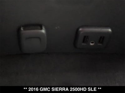 2016 GMC Sierra 2500HD SLE