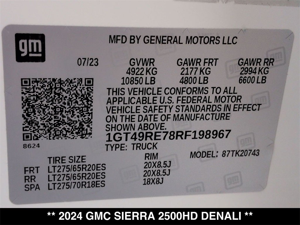 2024 GMC Sierra 2500HD Denali
