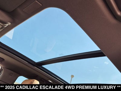2025 Cadillac Escalade Premium Luxury