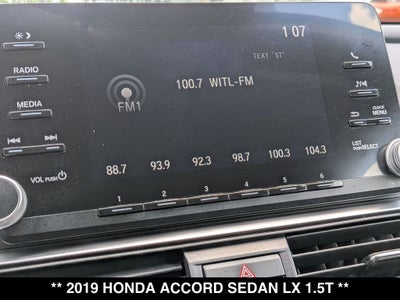 2019 Honda Accord LX