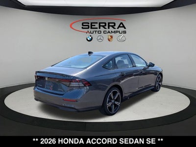 2026 Honda Accord SE