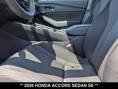 2026 Honda Accord SE