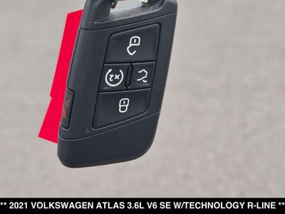 2021 Volkswagen Atlas 3.6L V6 SE w/Technology R-Line