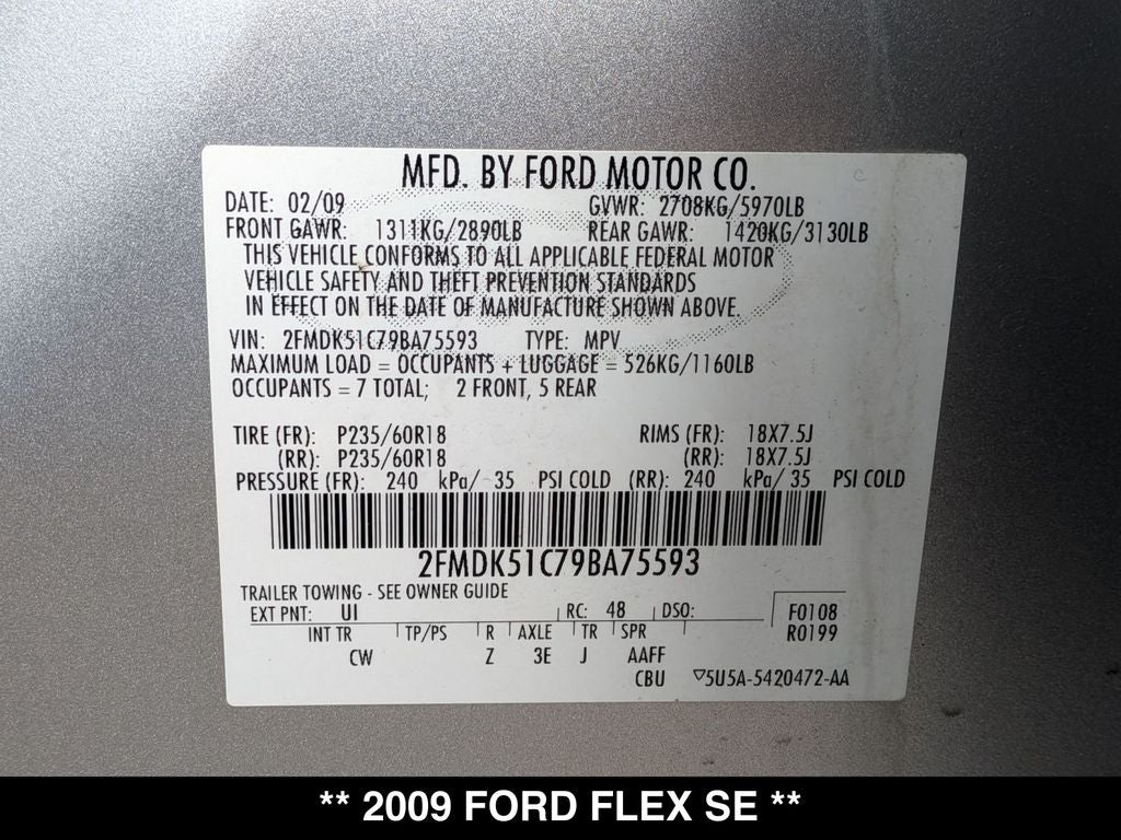 2009 Ford Flex SE