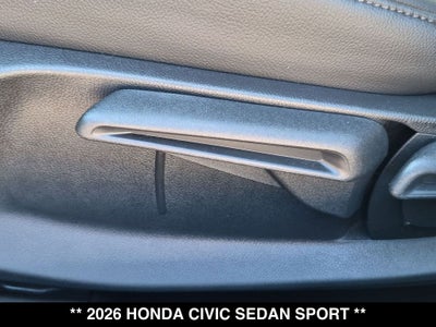 2026 Honda Civic Sport