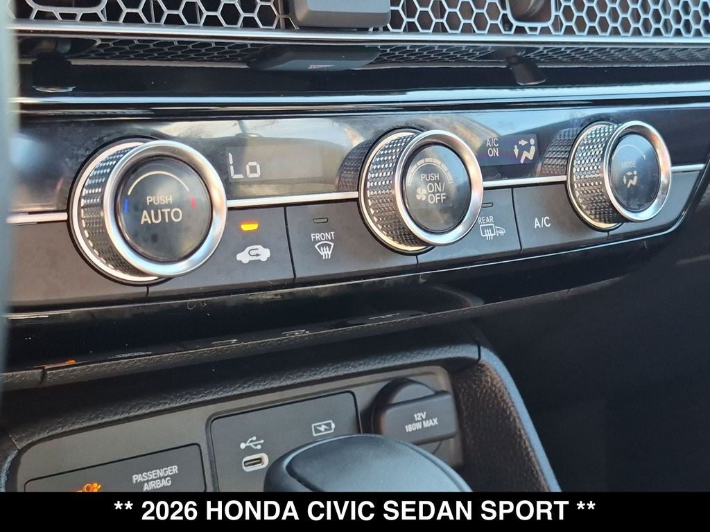 2026 Honda Civic Sport