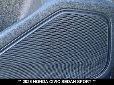 2026 Honda Civic Sport