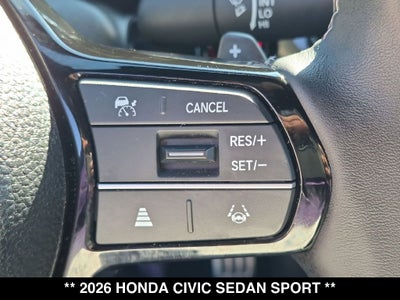 2026 Honda Civic Sport