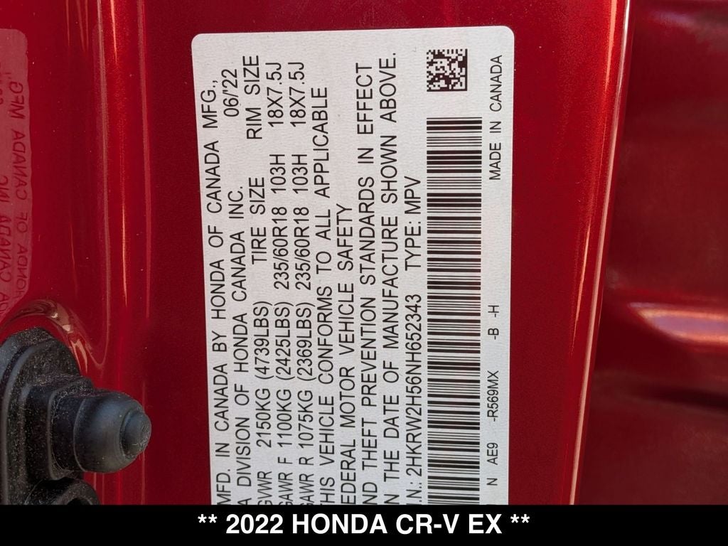 2022 Honda CR-V EX