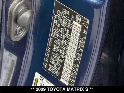 2009 Toyota Matrix S