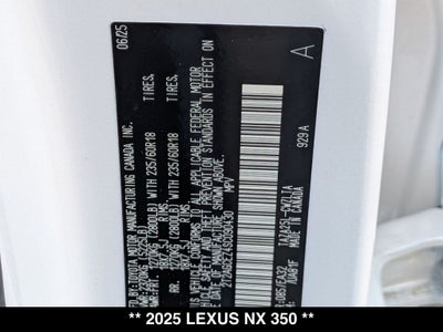 2025 Lexus NX AWD