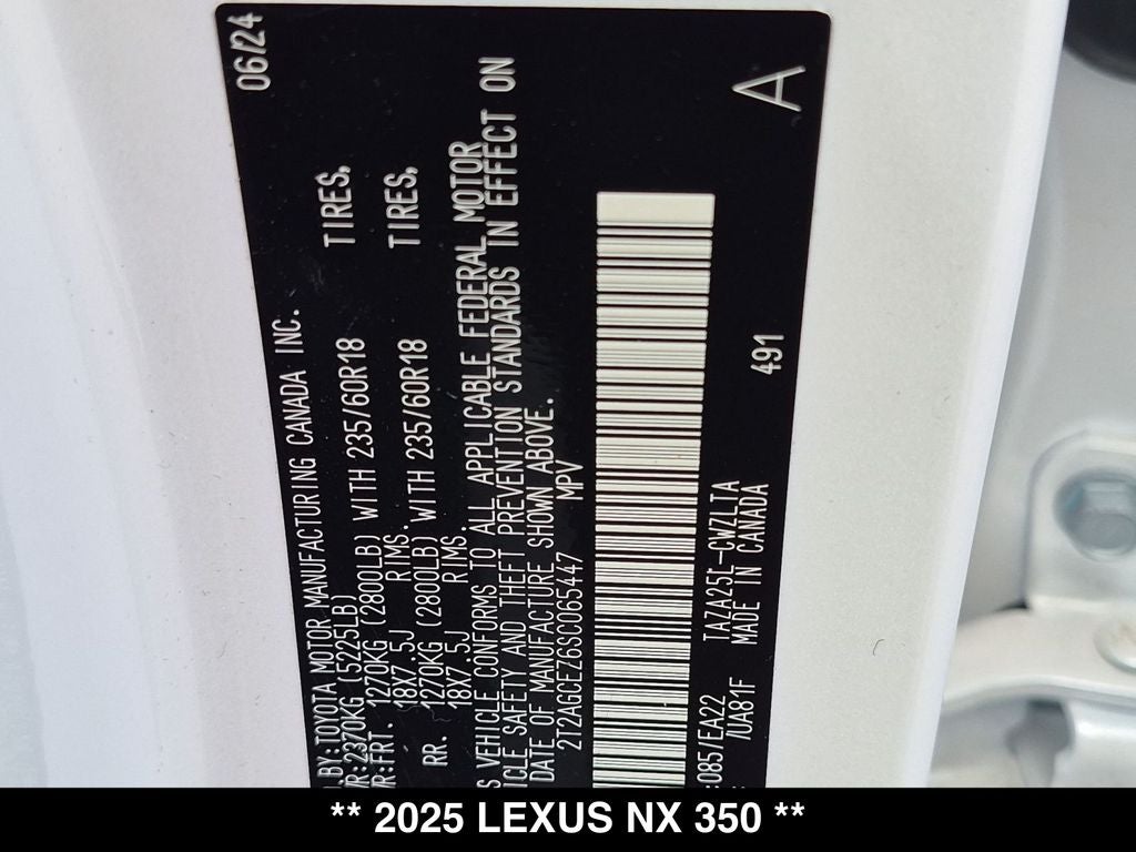 2025 Lexus NX AWD