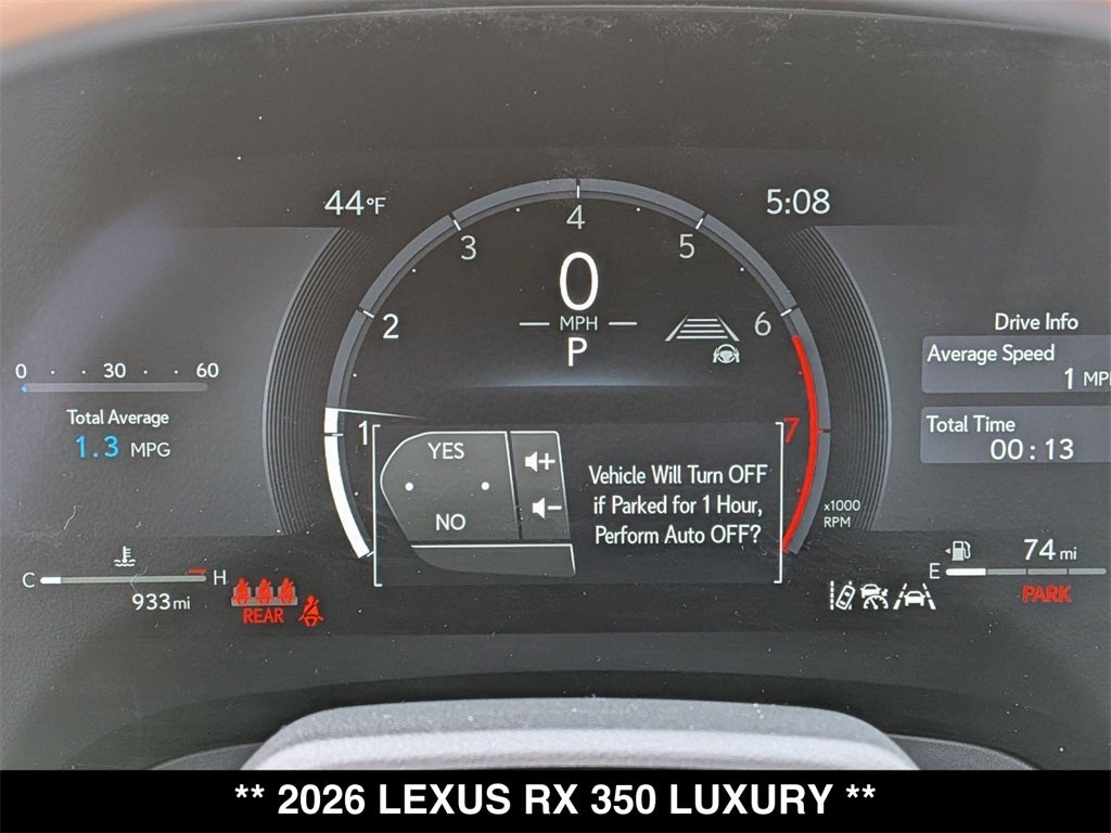 2026 Lexus RX LUXURY