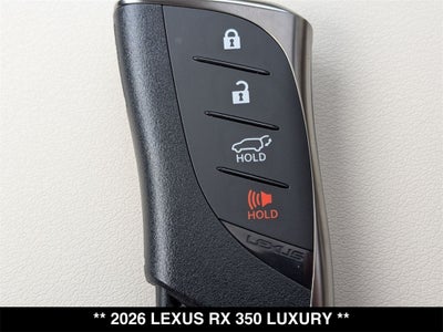2026 Lexus RX LUXURY