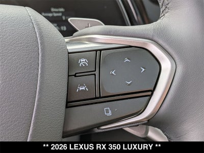 2026 Lexus RX LUXURY