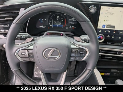2025 Lexus RX F SPORT DESIGN