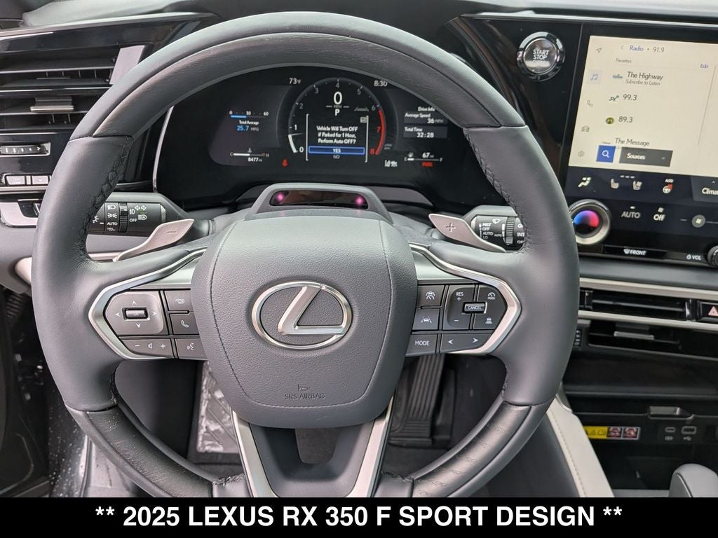 2025 Lexus RX F SPORT DESIGN