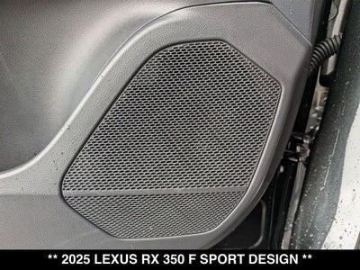 2025 Lexus RX F SPORT DESIGN