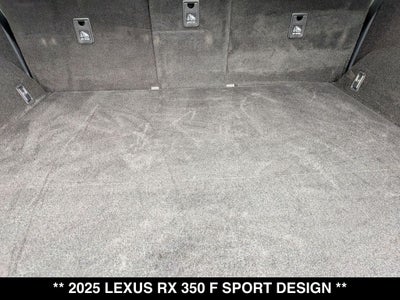 2025 Lexus RX F SPORT DESIGN