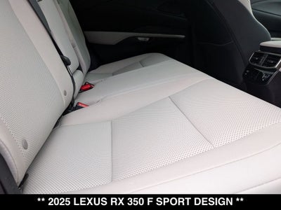 2025 Lexus RX F SPORT DESIGN