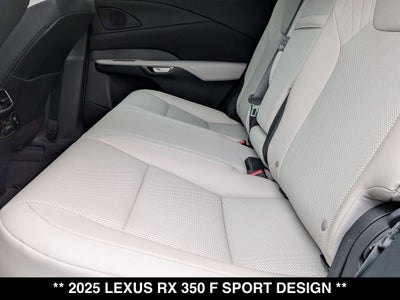 2025 Lexus RX F SPORT DESIGN