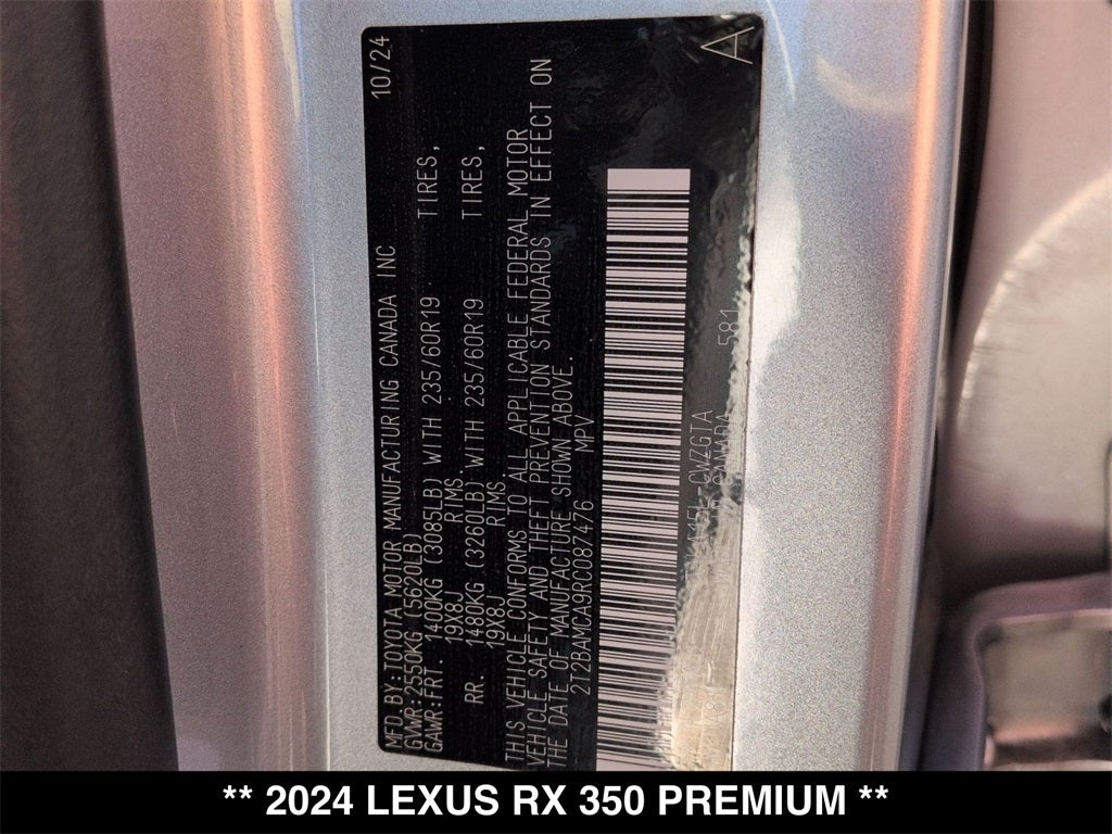 2024 Lexus RX PREMIUM