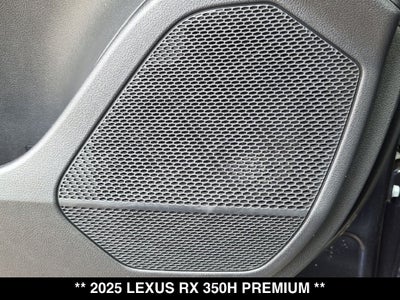 2025 Lexus RX 350h Premium