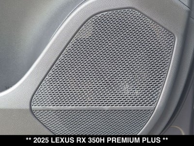 2025 Lexus RX PREMIUM PLUS