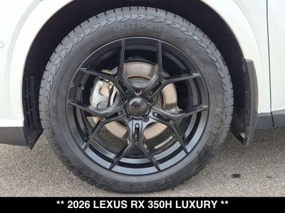 2026 Lexus RX 350h Luxury